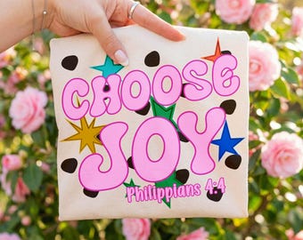 Christian Png: Choose Joy Svg, Bible Verse Shirt, Kindness Quote Design (Digital Download)