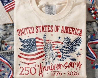 USA 250th Anniversary SVG: Fourth of July PNG, Patriotic Shirt Design (Digital Download)