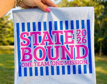 State Bound 2026 SVG, Championship Tournament Game Day Shirt Design, Wrestling Png (Digital Download)