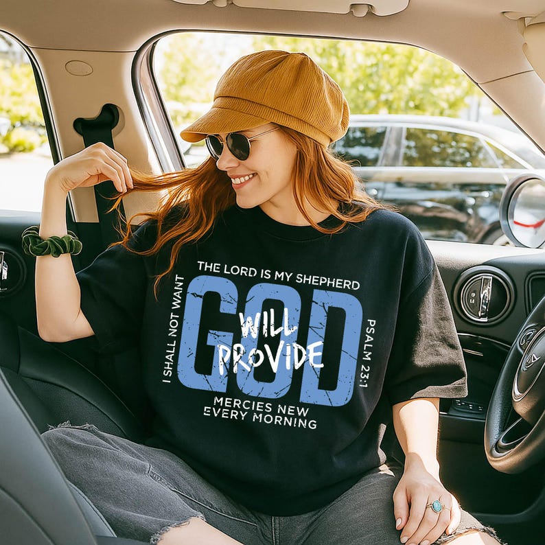 Christian SVG, God Will Provide SVG, Psalm 23 Svg, the Lord is My ...