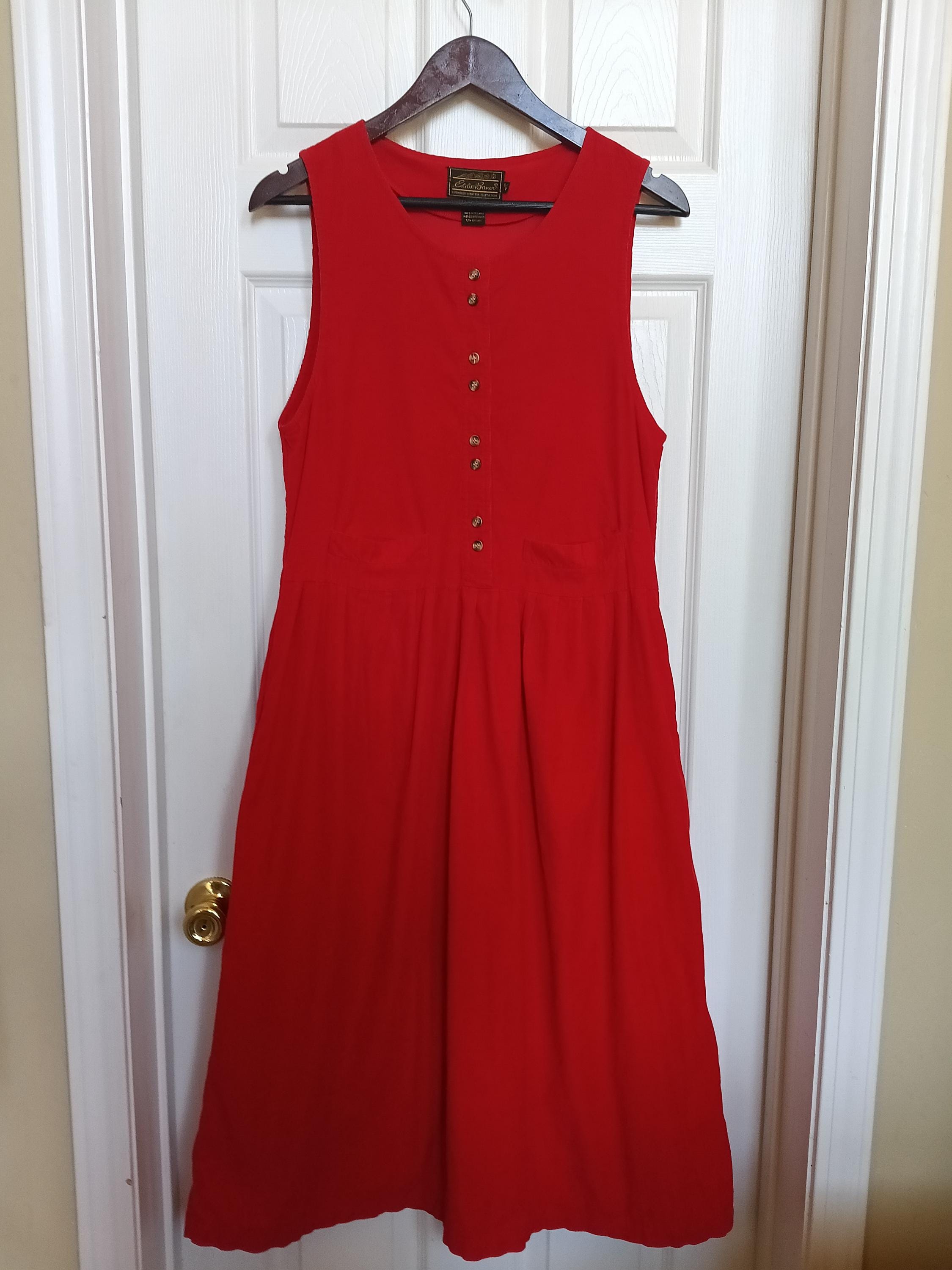 Red Corduroy Dress Women - Etsy
