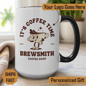 Custom Logo Mug, Company Logo Mug, Personalized Logo Mug, Mug With Logo, Business Logo Mug, Corporate Gift, Corporate Gift Ideas, Custom Mug