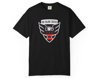 Camiseta unisex de algodón estadounidense teñido en prenda de The Silent Critics - TSC DC United