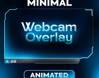 Animiertes Webcam-Overlay | Minimal Facecam