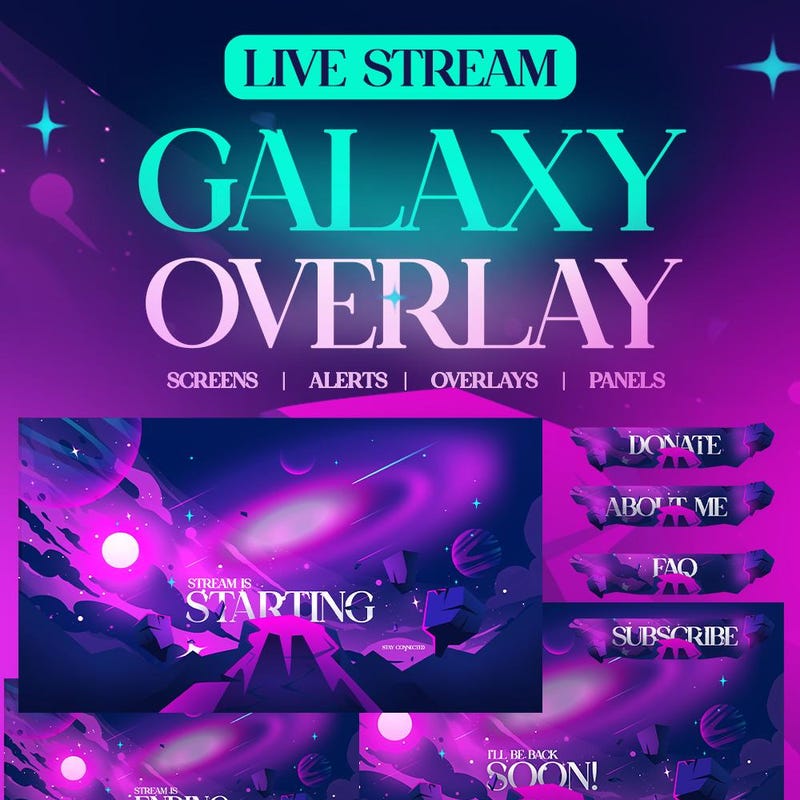 Galaxy Overlay