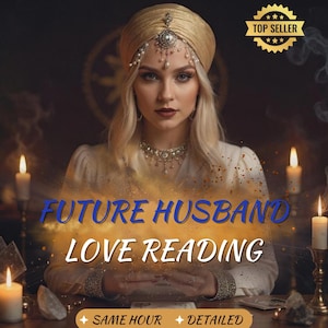 Same Hour Detailed Love Reading for Future Husband, When & Where Will You Meet, Psychic Love Reading, Soulmate Tarot Insight, Tarot Reading