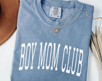 Camiseta Comfort Colors® para mamás, regalo para mamás, regalo para mamás, regalo para el Día de la Madre, regalo de moda, camiseta para mamás de niños.