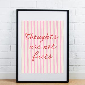 Pósteres verticales mate con vibraciones positivas, arte de pared para dormitorios universitarios de adolescentes, decoración de dormitorios con temas de salud mental, póster con cita inspiradora.