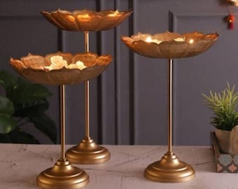 タージ・ウルリ ボウル 3個セット 鉄製 お祝い用デコレーション