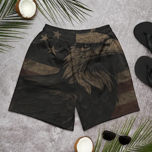 USA Eagle Power Shorts – 4th of July Ready | USA Unisex