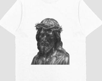 Chrome Jesus Graphic Tee: Unisex Christian Streetwear