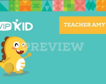 VIPKID Classroom Background Design Personalized Digital | Etsy