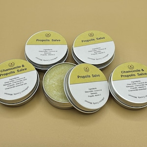 Healing Propolis Salve | and with Chamomile
