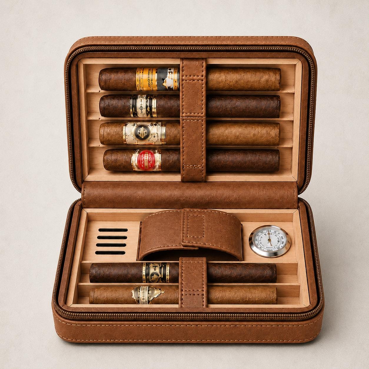 Leather cigar case - Etsy 日本