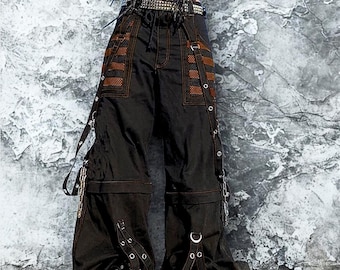 パンツ y2k opium wide buggy black denim pants Amazon.co.jp: opium y2k grunge black wide denim super rare