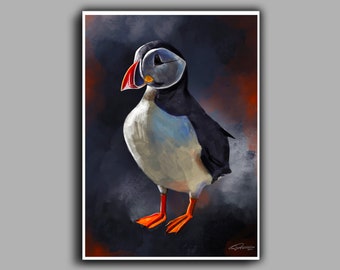 Puffin Print