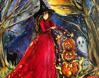 Original A Summer Pumpkin Patch Spell by Mandy Higgs