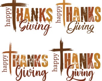 4 Happy Thanksgiving SVG PNG, Happy Thanksgiving Turkey SVG, Pumpkin Season Svg, Thanksgiving Svg, Thanksgiving Pumpkin Svg,Digital Download