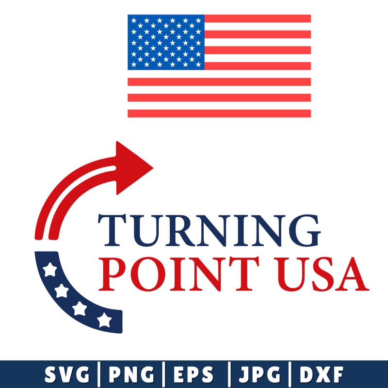 Turning Point Usa Svg - Etsy