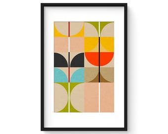 Mid Century Modern Artwork - Creative Art