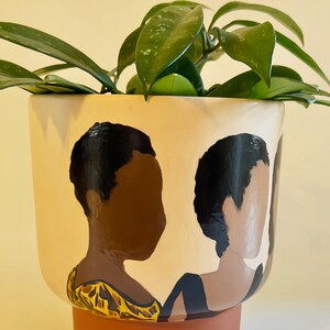 Black Cinema Series: 90s Classic | waiting to Exhale -  Indoor decorative planter - 6" Collectible Art | Free shipping