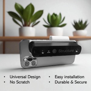 Universal Structure Sensor Bracket/Mount on iPhones/iPad/Android Phones/Tablet