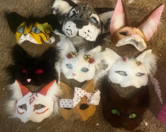 Old Cheap Therian Masks (READ DESC)