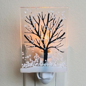 Glass night light plug hot sale in