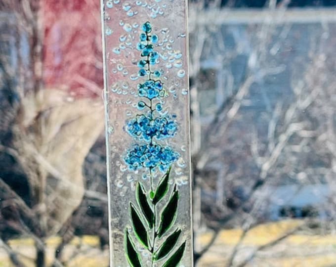 Fused Glass Sun Catcher, Botanicals Sun Catcher, Bringing the Outside In, Hanger Included, Gift boxed