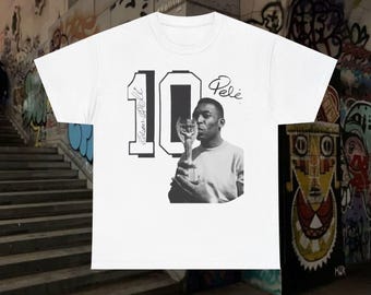 Pele Football Legend Brazil Futbol Soccer T-Shirt Unisex Tee Shirt