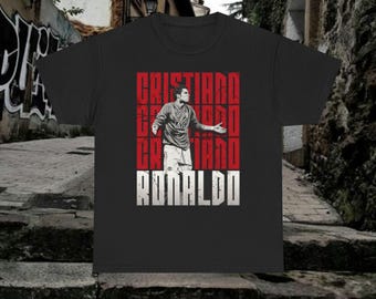 Cristiano Ronaldo Real Madrid Man Utd Juventus Portugal T-shirt, Soccer Fan Gift, Ronaldo Shirt, Sports Tee