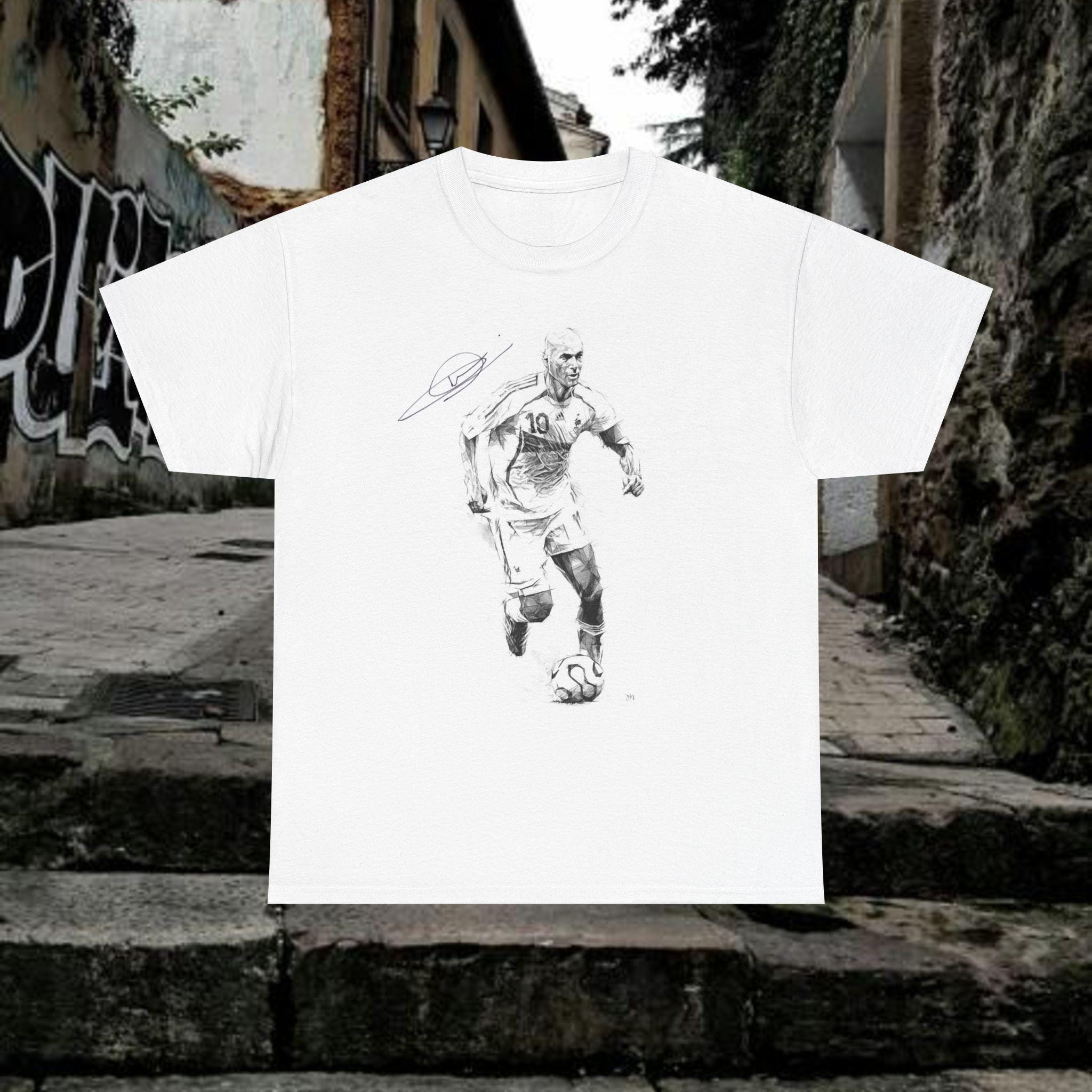 T shirt zinédine zidane - Etsy 日本
