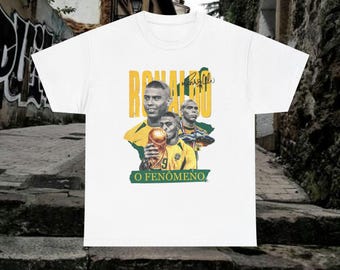ロナウジーニョ＆ロナウド パルプ・フィクション風Tシャツ｜ブラジルT