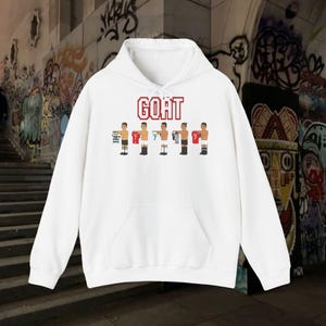 Ronaldo Hoodie, Sports Team Sweatshirt, Football Player Gift, Man Utd Juventus Real Madrid Al Nassr imagen 2