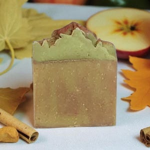 Vanille Apfel Zimt Ziegenmilchseife