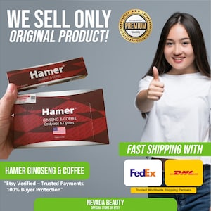 1 Box Gourmet Herbal Coffee Candy – Asian Ginseng Sweet Treat – Unique Snack & Gift for Him or Her