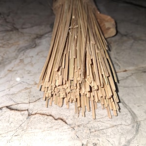 Bamboo Sticks, Wooden Bamboo Sticks for Multi Purpose, Skewers, Wooden Round Incense Row 40pcs