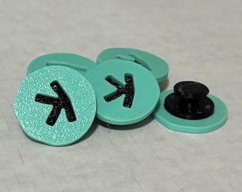 Kaspa Currency Jibbitz for Crocs