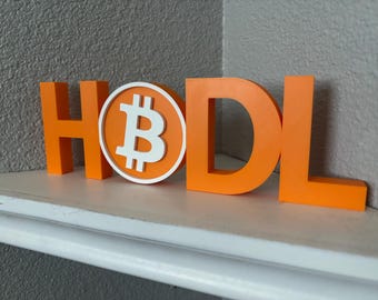 Bitcoin HODL Sign