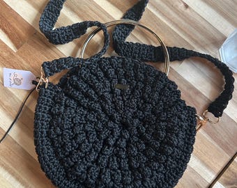 Bolso de crochet hecho a mano, bolso de mano, bolso de hombro para mujer, bolso beige, bolso de mujer hecho a mano, bolso bandolera, bolso boho, bolso boho artesanal