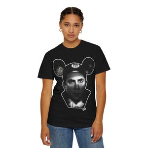 Dracula Mickey Ears T-Shirt Creepy Disney Tee for Horror Fans | Disneyland Inspired image 4