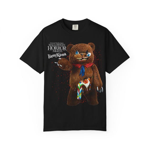 Hami-Kuma Tシャツ Halloween Horror Nights Hamikuma T-shirt Creepy Universal Studios Halloween Horror Nights