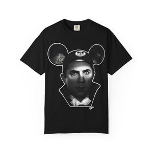 Dracula Mickey Ears T-Shirt Creepy Disney Tee for Horror Fans | Disneyland Inspired image 2