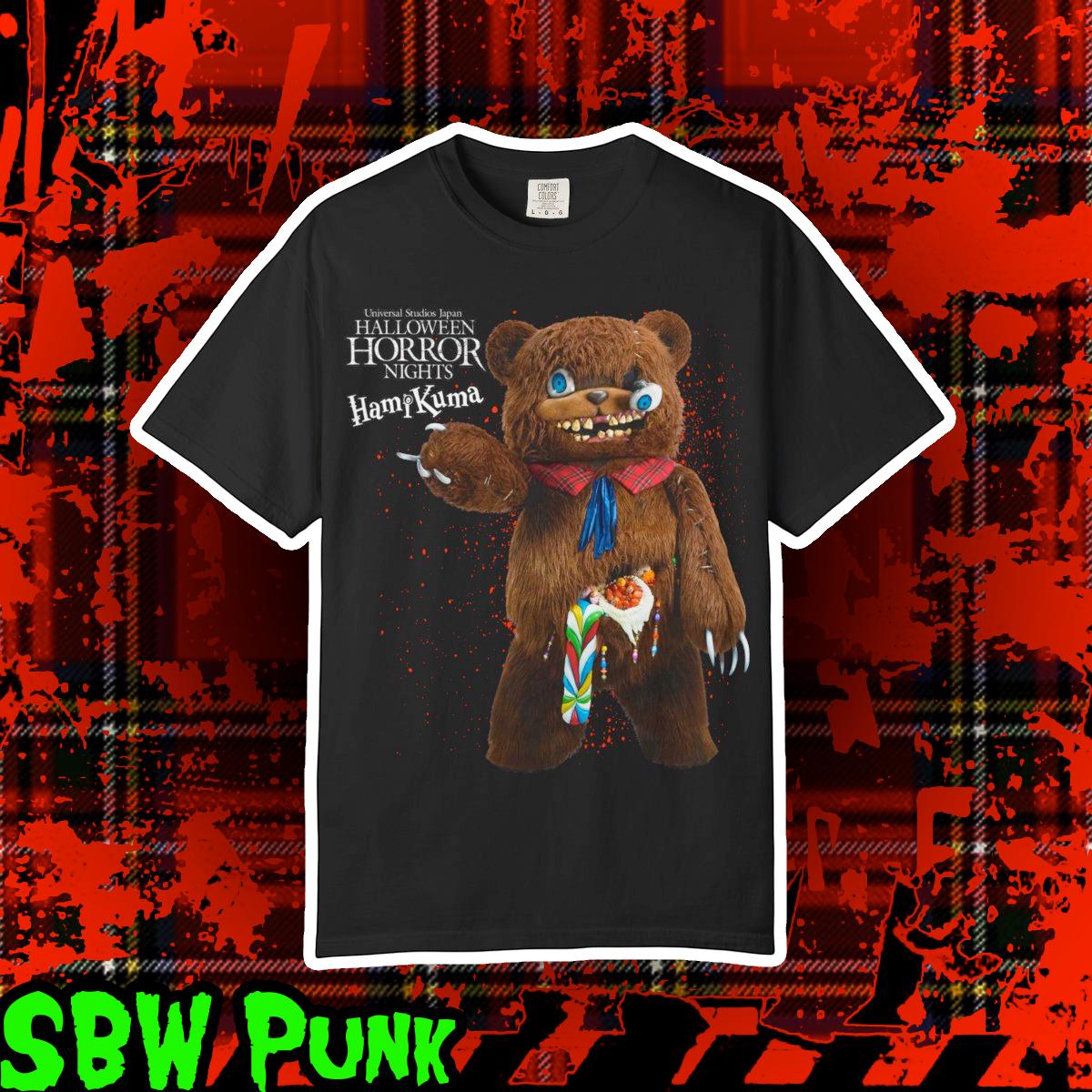 Hami-Kuma Tシャツ Halloween Horror Nights Hamikuma T-shirt Creepy Universal Studios Halloween Horror Nights