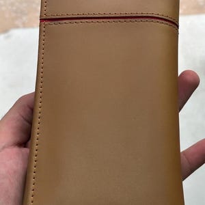 Cartera de cuero de lujo - Con cuero puro, regalo para él