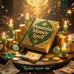 Powerful Money Spell – Attract Wealth, Fast Income & Prosperity Instantly with Spiritual Abundance, Manifestation and Money Luck
