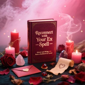 Reconnect With Your Ex Spell – Bring Back a Stubborn Ex Lover, Manifest Love, Instant Download Powerful Reunion Ritual PDF