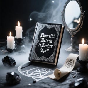 Return to Sender Spell – Reverse Curses, Remove Negative Energy & Protect Your Aura Fast | Powerful Curse Reversal Ritual | Instant PDF