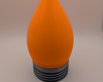 Riesen Weihnachtslicht Leuchte | 3D gedruckte Weihnachtsbirne im Vintage-Stil, Weihnachtsdekoration, große Manteldekoration, individuelle Farbe | Leuchtet