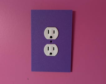 Oversized Outlet Cover Plate - Jumbo Duplex Wall Plate Hides Paint & Drywall Imperfections – Multiple Colors and Bundle Options